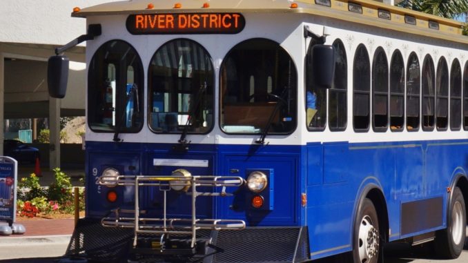 Fort Myers Beach Trolley Bus