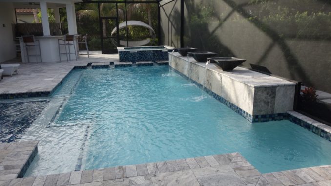 Pool von einer Villa in Cape Coral